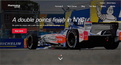 Desktop Screenshot of mahindraracing.com